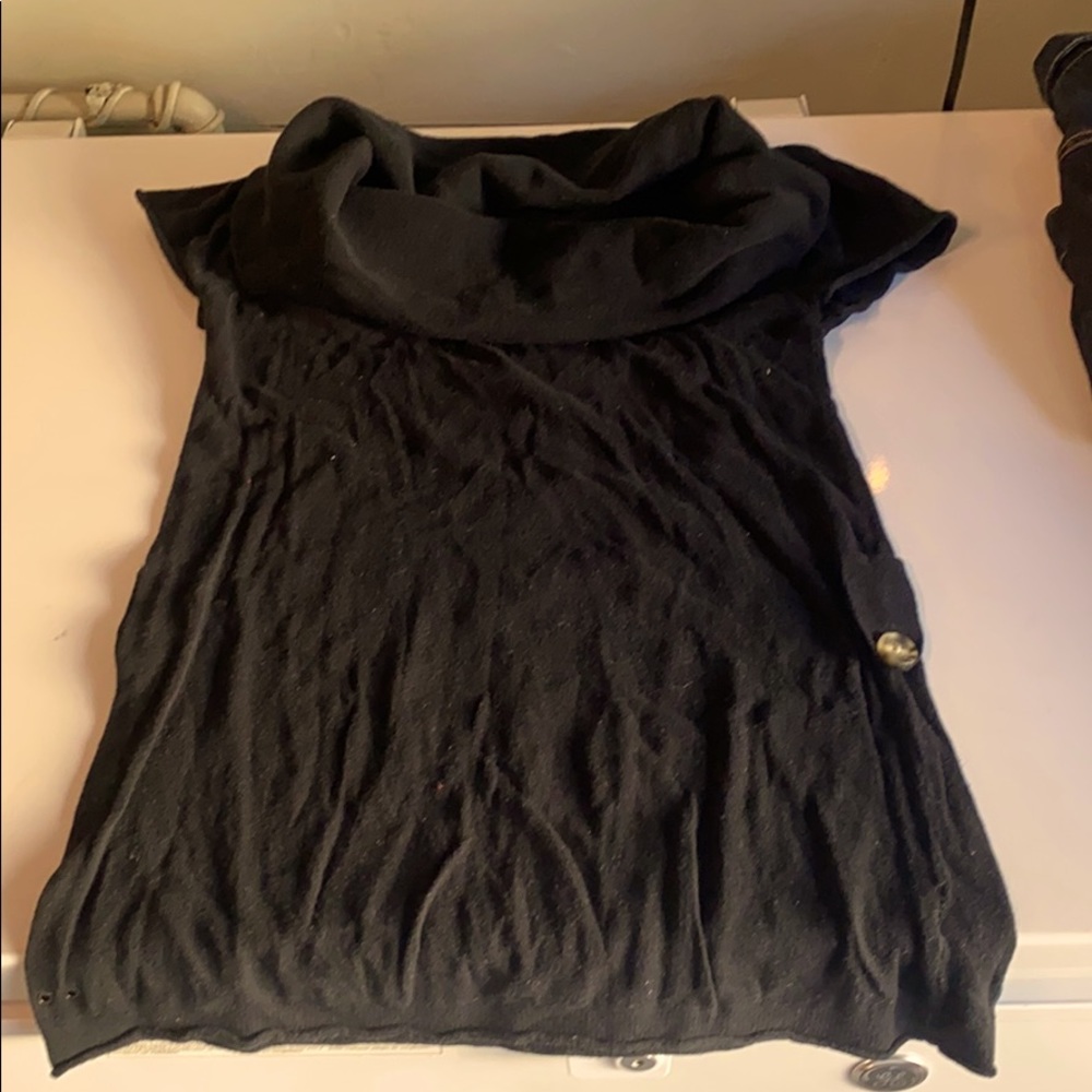 Converse one stay cowl neck short sleeve sweater